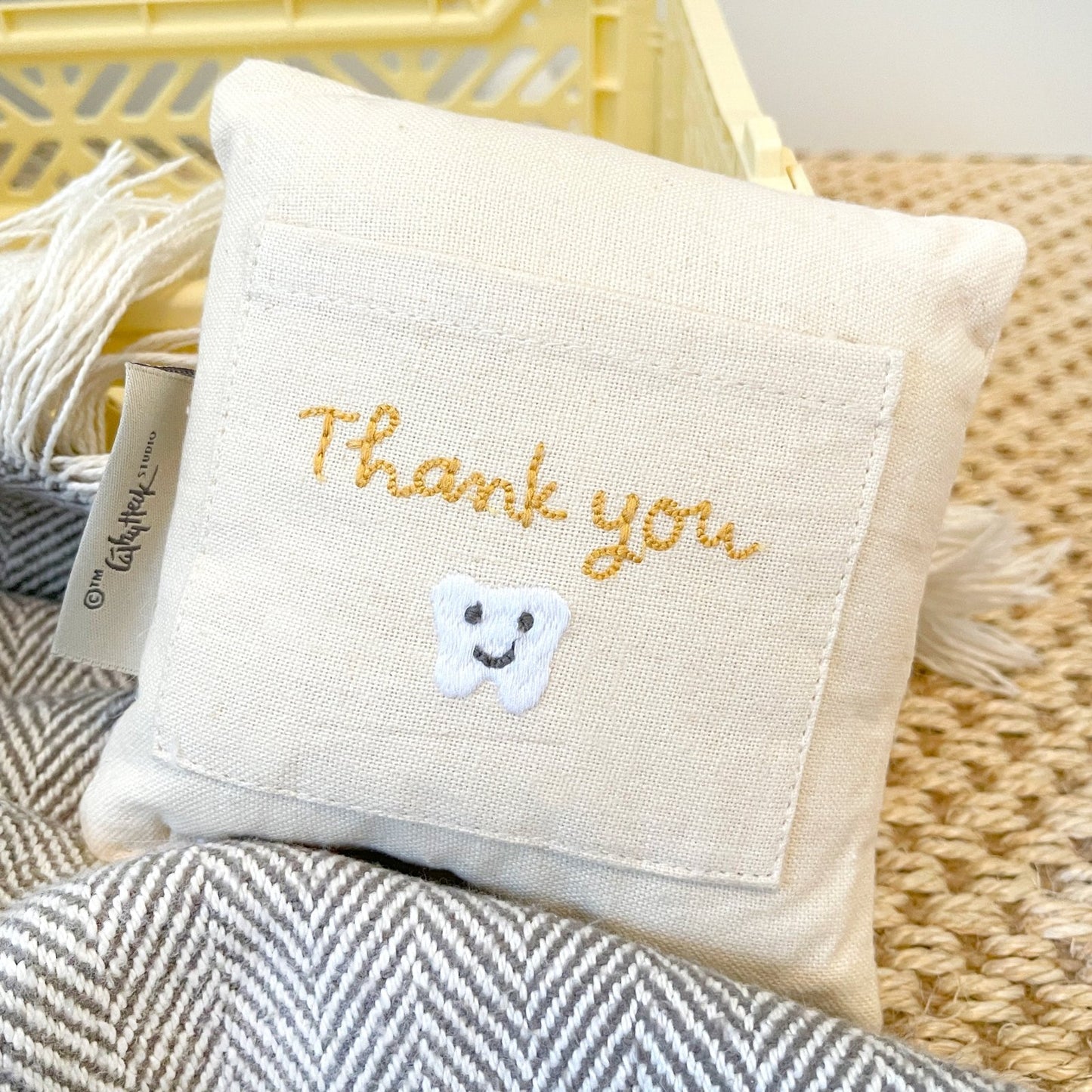 Bee Tooth Fairy Pillow 3