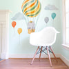 Elephant in Basket • Neutral • Small • Peel-and-Stick Wall Decals