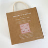 Whale Security Blanket • Pink