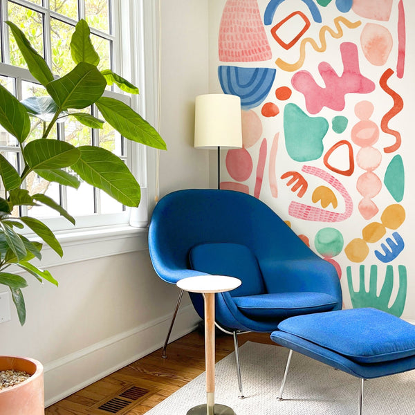 Abstract Shapes Kit • Fresh • Medium • Peel - and - Stick Wall Decals 1