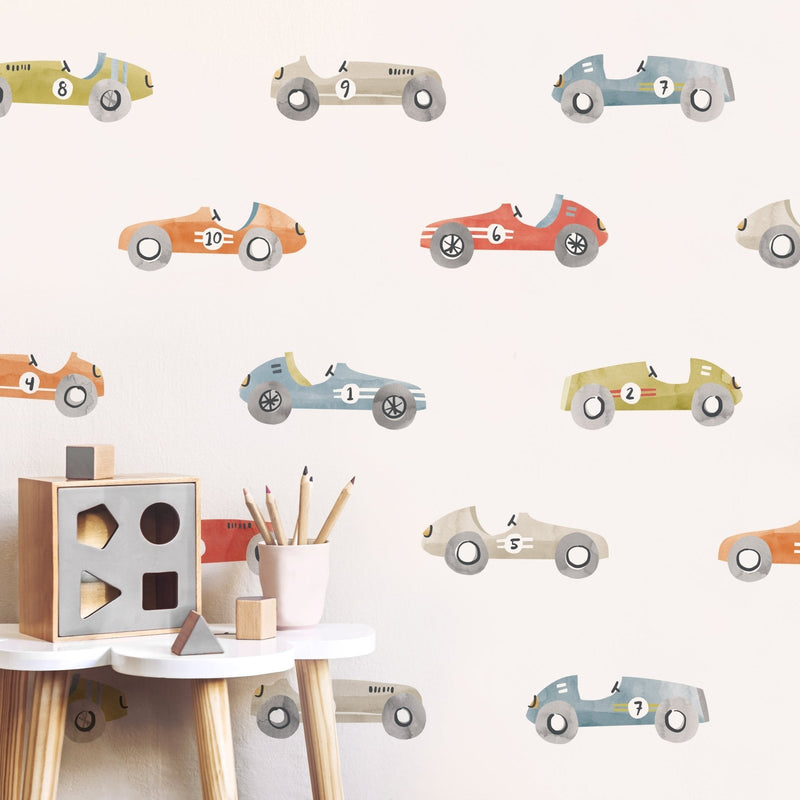 Hot Rods • Peel - and - Stick Wall Decals 1