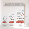Emergency Kit • Small • Peel-and-Stick Wall Decals