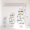 Hot Rod Kit • Small • Peel-and-Stick Wall Decals