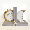 Sun and Moon Bookends