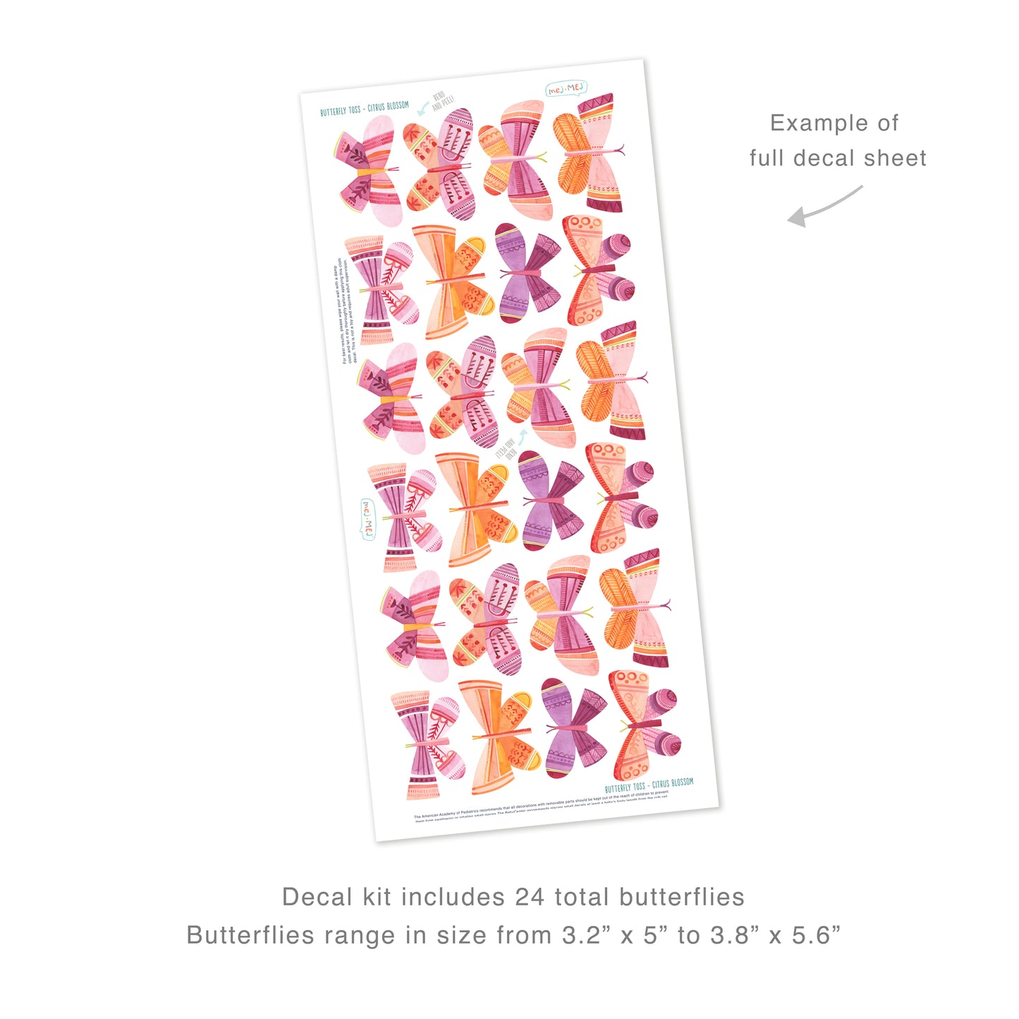 Butterflies • Citrus Blossom