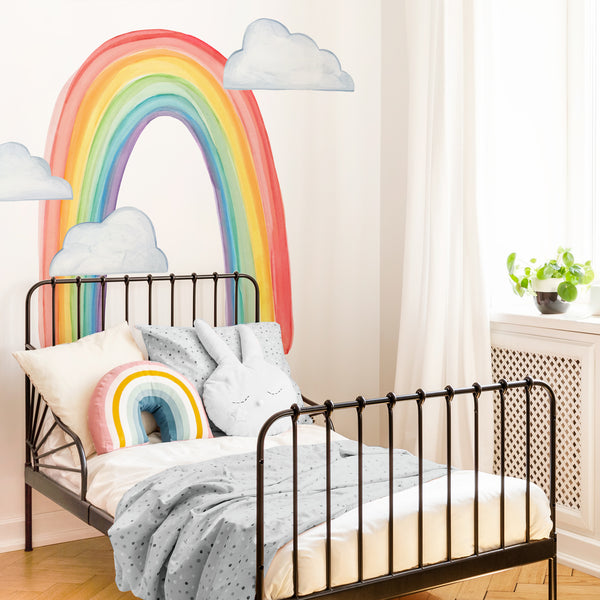 Watercolor Rainbow • Large • Peel - and - Stick Wall Decals 2
