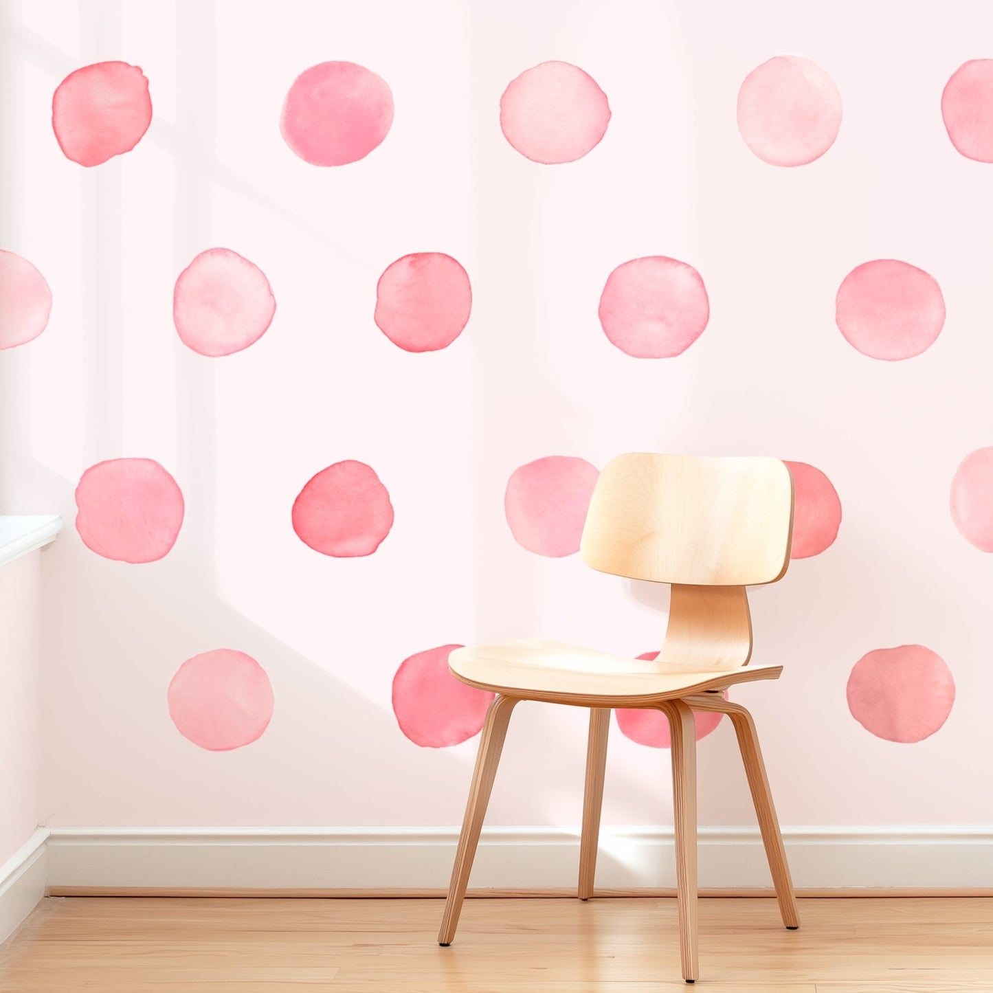 Watercolor Dots • Choose-a-Color • Large • Peel-and-Stick Wall Decals 1