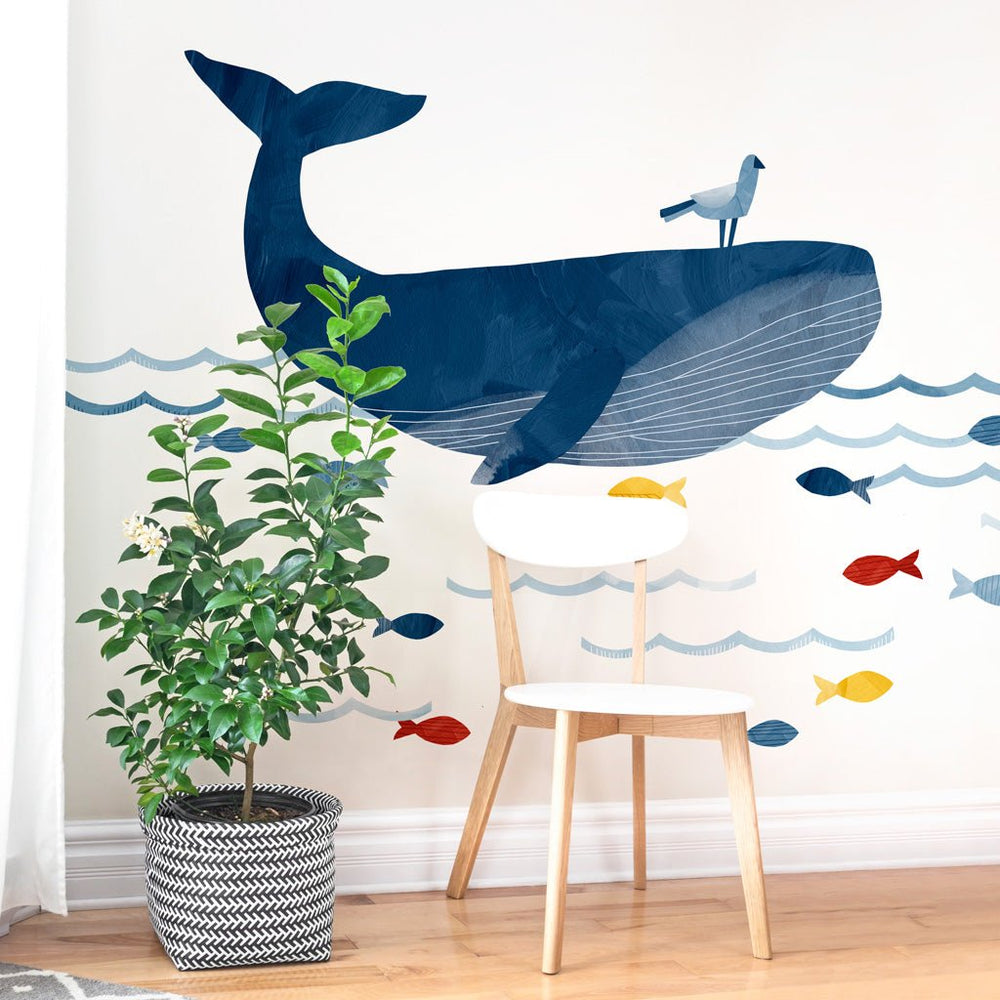Warrick The Whale • Peel - and - Stick Wall Decals 1