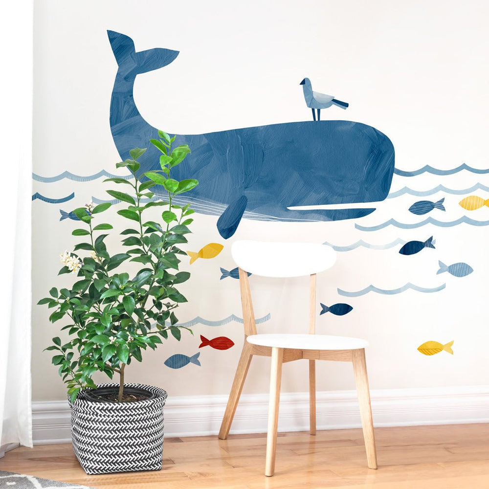 Westcott The Whale • Peel - and - Stick Wall Decals 1