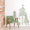 Pine Forest Kit • Small • Peel-and-Stick Wall Decals