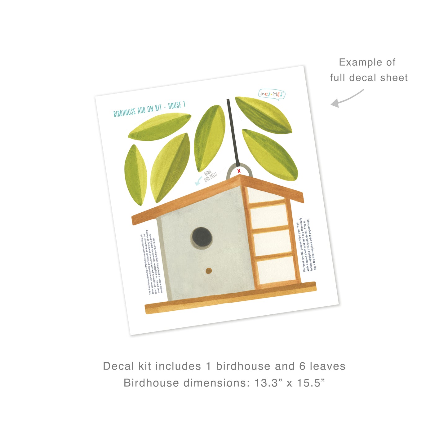 Birdhouse Add On Kit - House 1