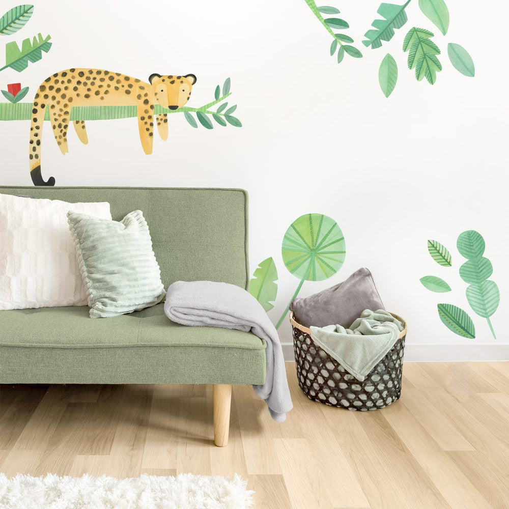 Modern Jungle Jaguar • Peel - and - Stick Wall Decals 1