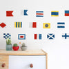 Nautical Flags • Peel-and-Stick Wall Decals