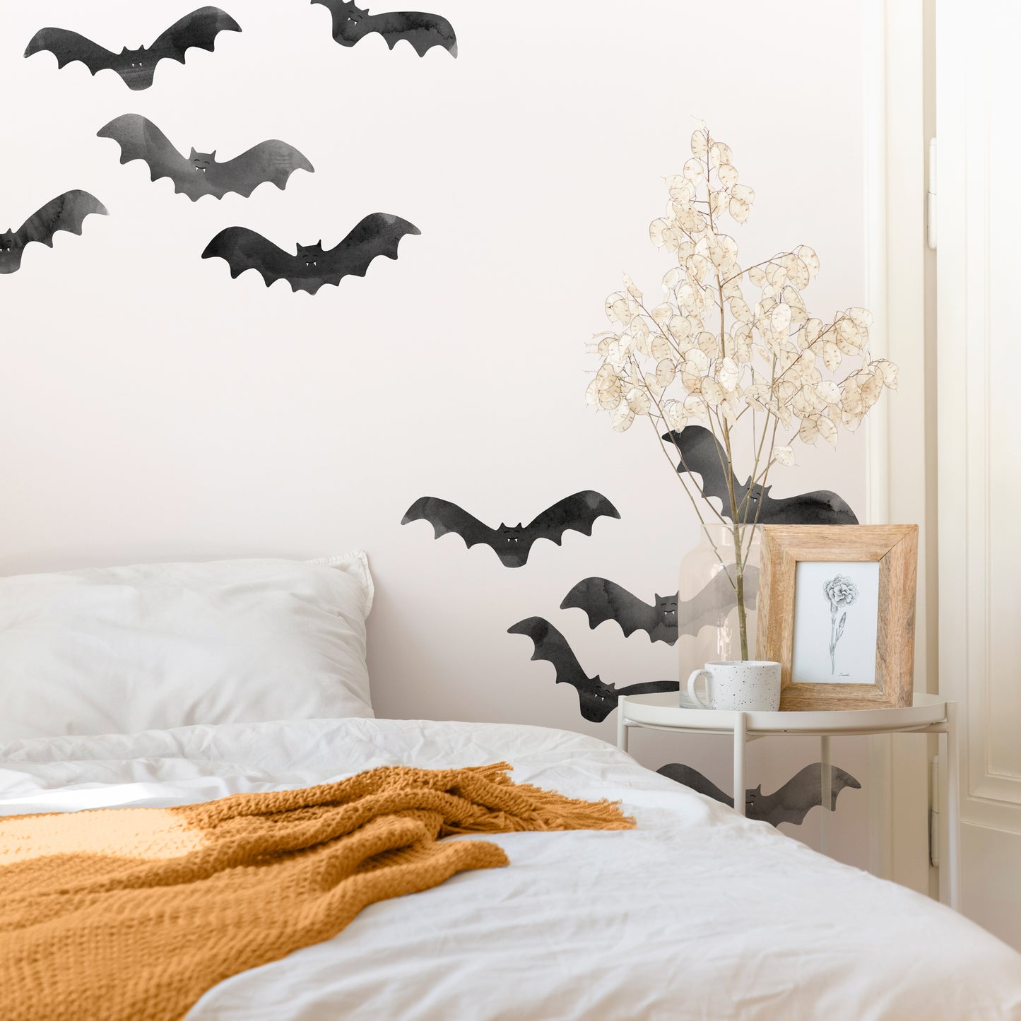 Halloween Bats Peel and Stick Wall Decals