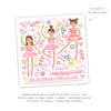 Ballerina Kit • Peel-and-Stick Wall Decals
