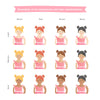 Stella the Ballerina Kit • Peel-and-Stick Wall Decals