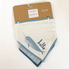 Narwhal Bandana Bib Set