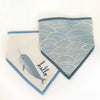 Narwhal Bandana Bib Set