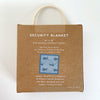 Whale Security Blanket • Blue