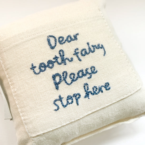 Tooth Fairy Pillow • Blue
