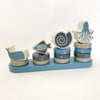 Under The Sea Stacking Toy • Blue