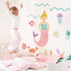 Cora the Mermaid • Peel-and-Stick Wall Decals