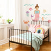 Cora the Mermaid • Peel-and-Stick Wall Decals
