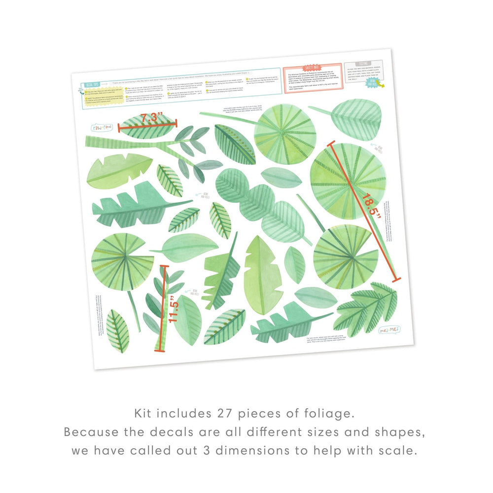
                  
                    Jungle Foliage Kit • Peel - and - Stick Wall Decals 4
                  
                