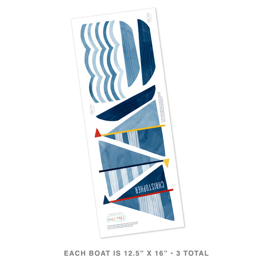 Three Boats • Personalized