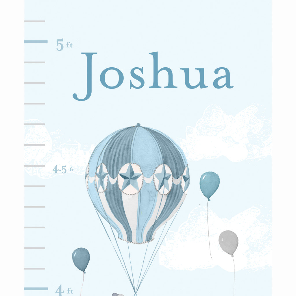 Personalized High Flying Elephants • Blue