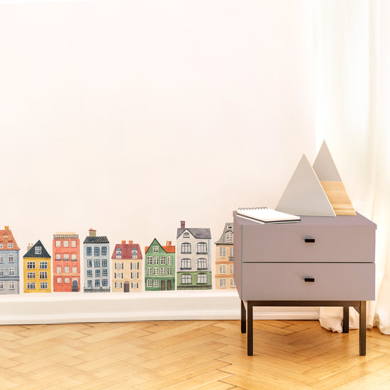 Village Kit • Small • Peel-and-Stick Wall Decals