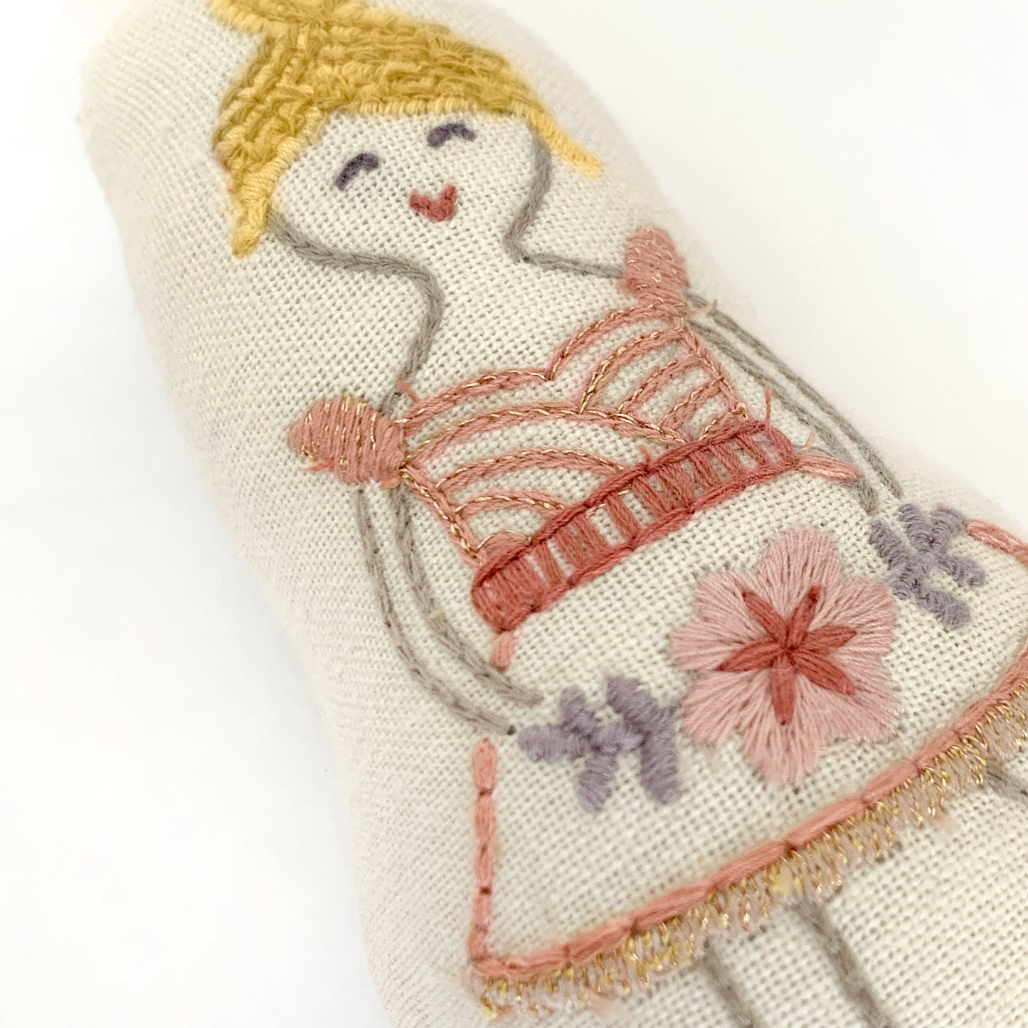 Embroidered  Ballerina
