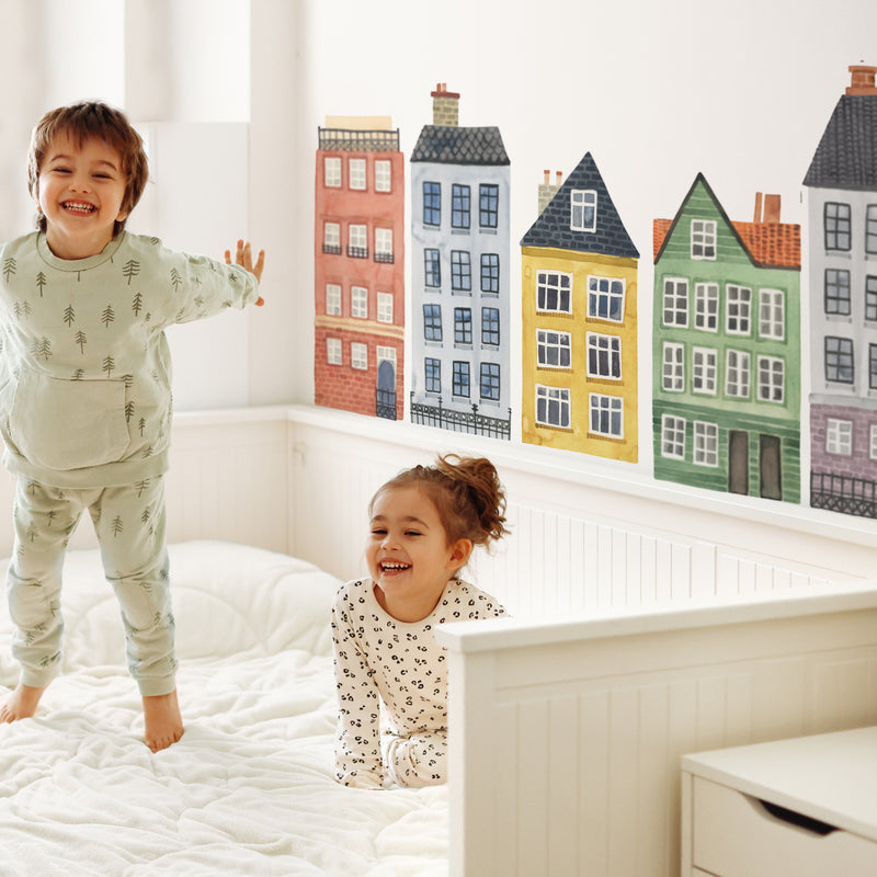 Village Kit • Large • Peel - and - Stick Wall Decals 1