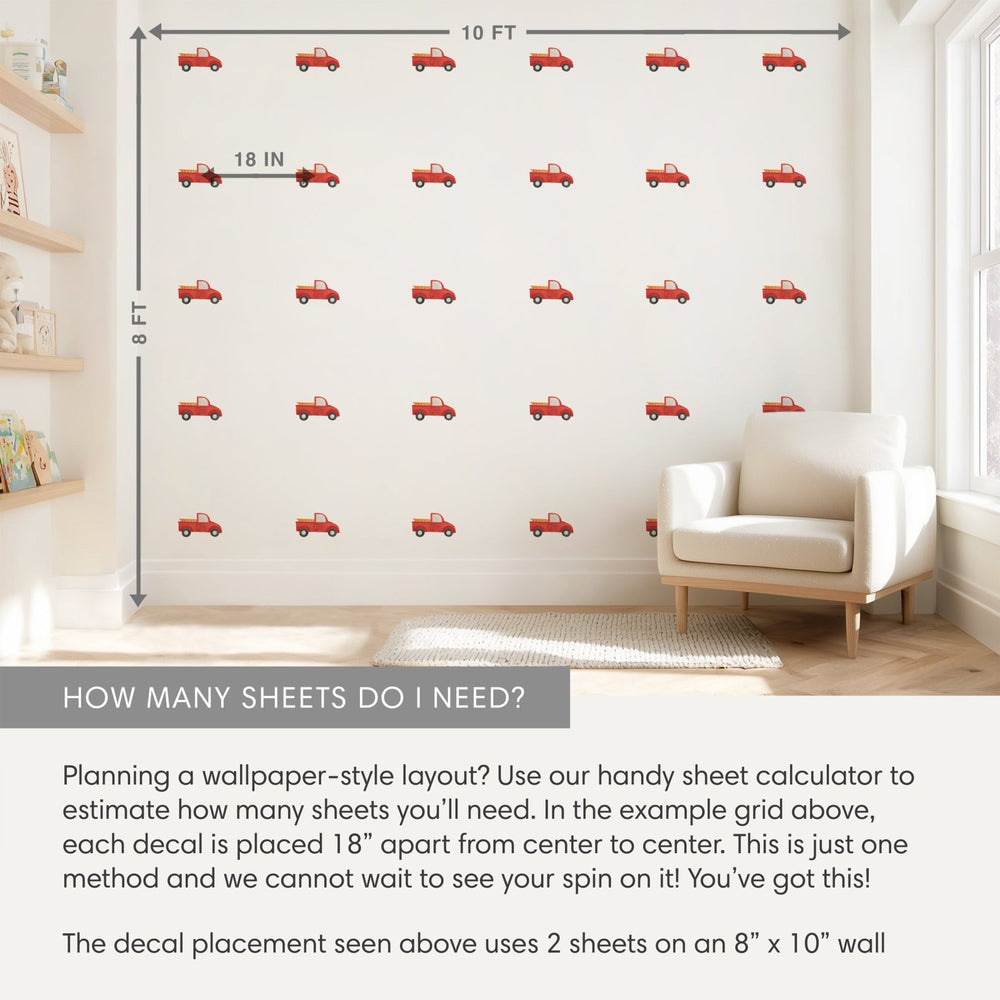 
                  
                    Red Trucks • Peel - and - Stick Wall Decals 5
                  
                