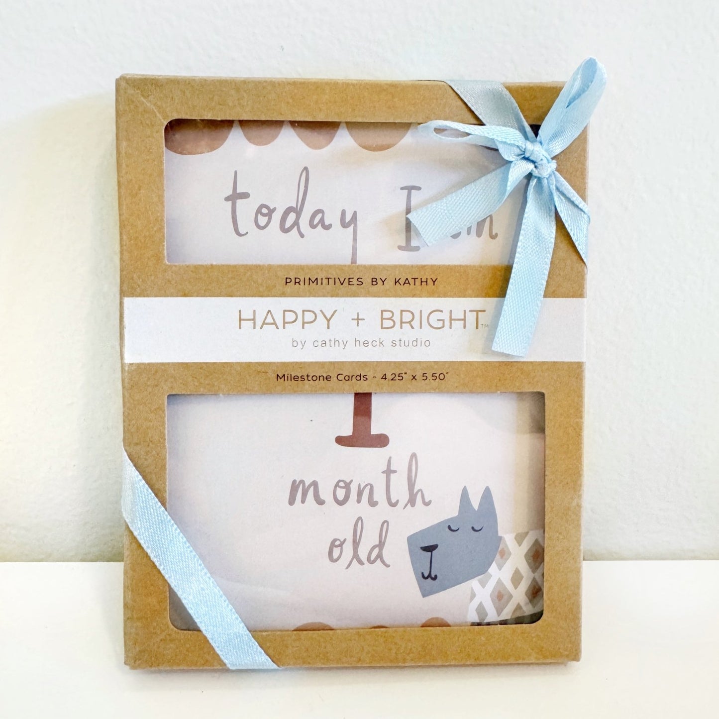 Animal Friends Milestone Cards 2