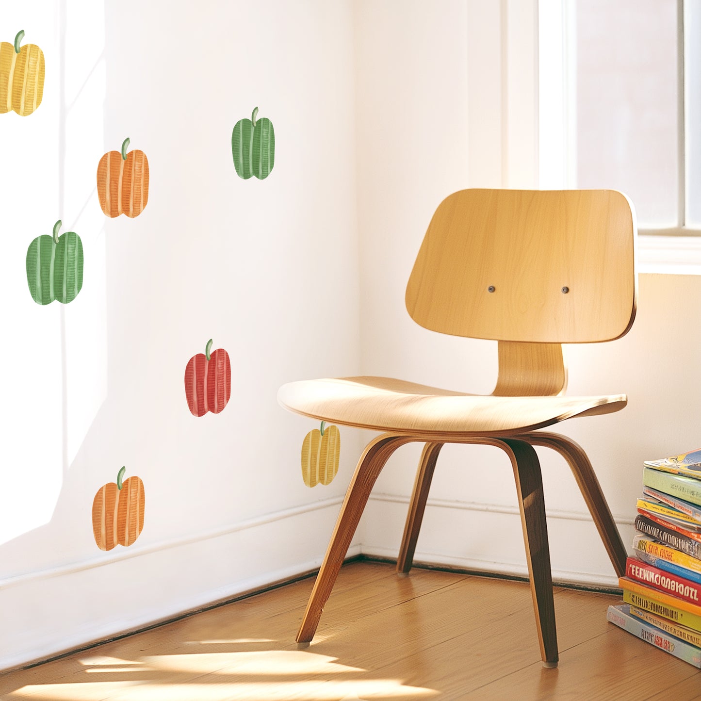 Bell Peppers • Peel-and-Stick Wall Decals