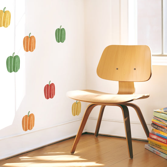 Bell Peppers • Peel-and-Stick Wall Decals
