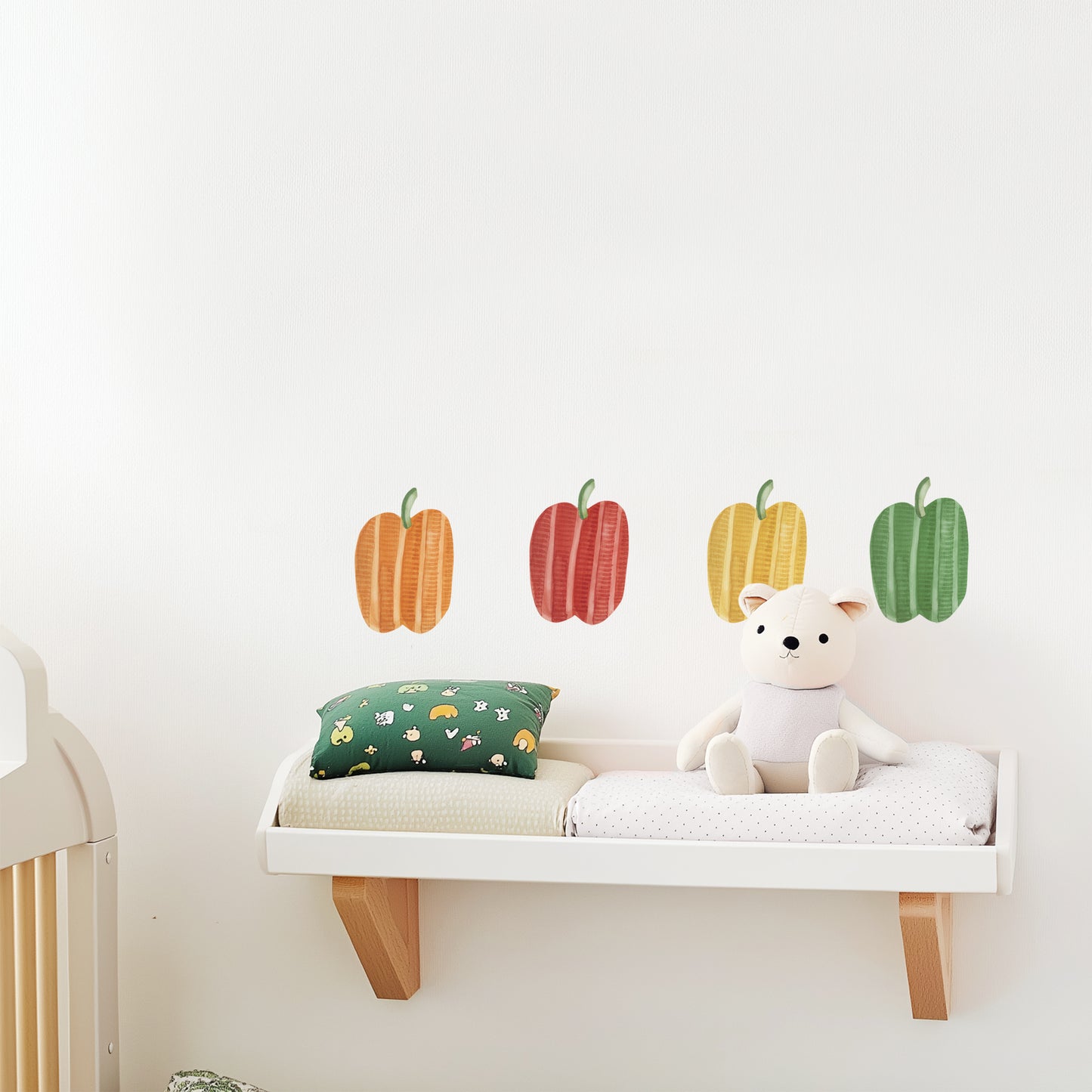 Bell Peppers • Peel-and-Stick Wall Decals