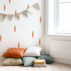 Fresh Carrots • Peel-and-Stick Wall Decals