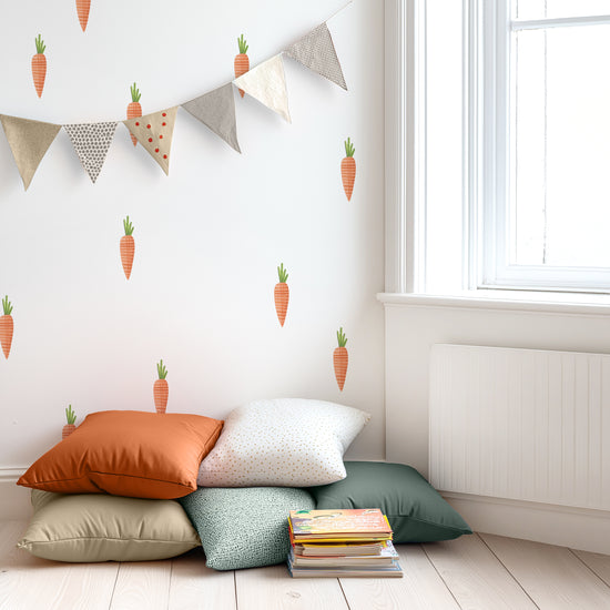 Load image into Gallery viewer, Fresh Carrots • Peel-and-Stick Wall Decals
