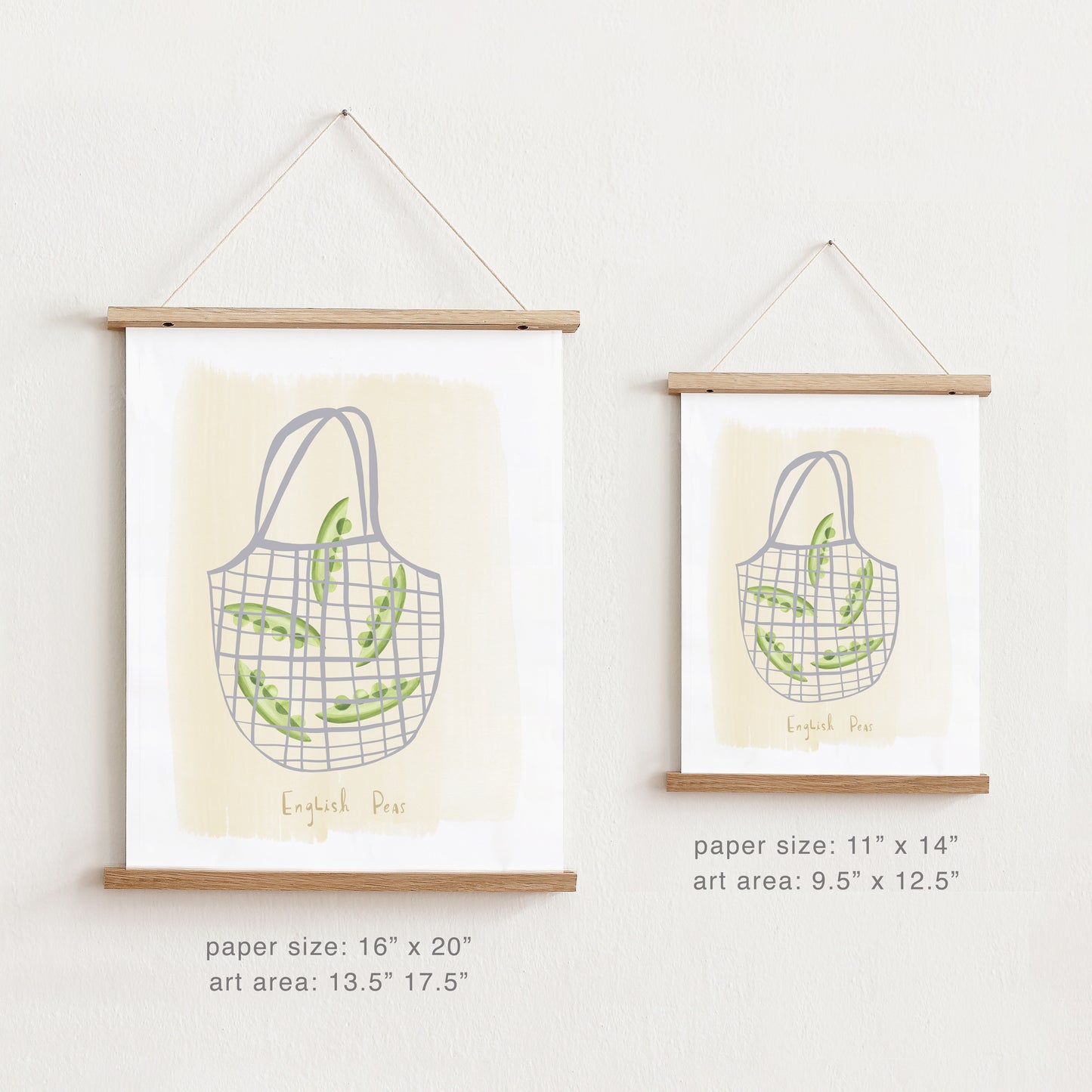 English Peas • Paper Print
