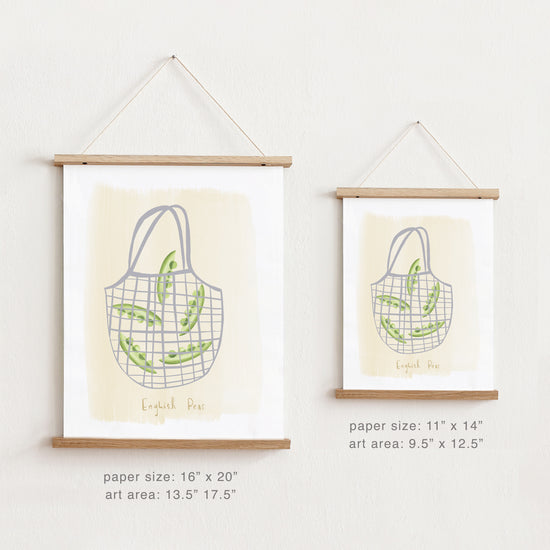 English Peas • Paper Print