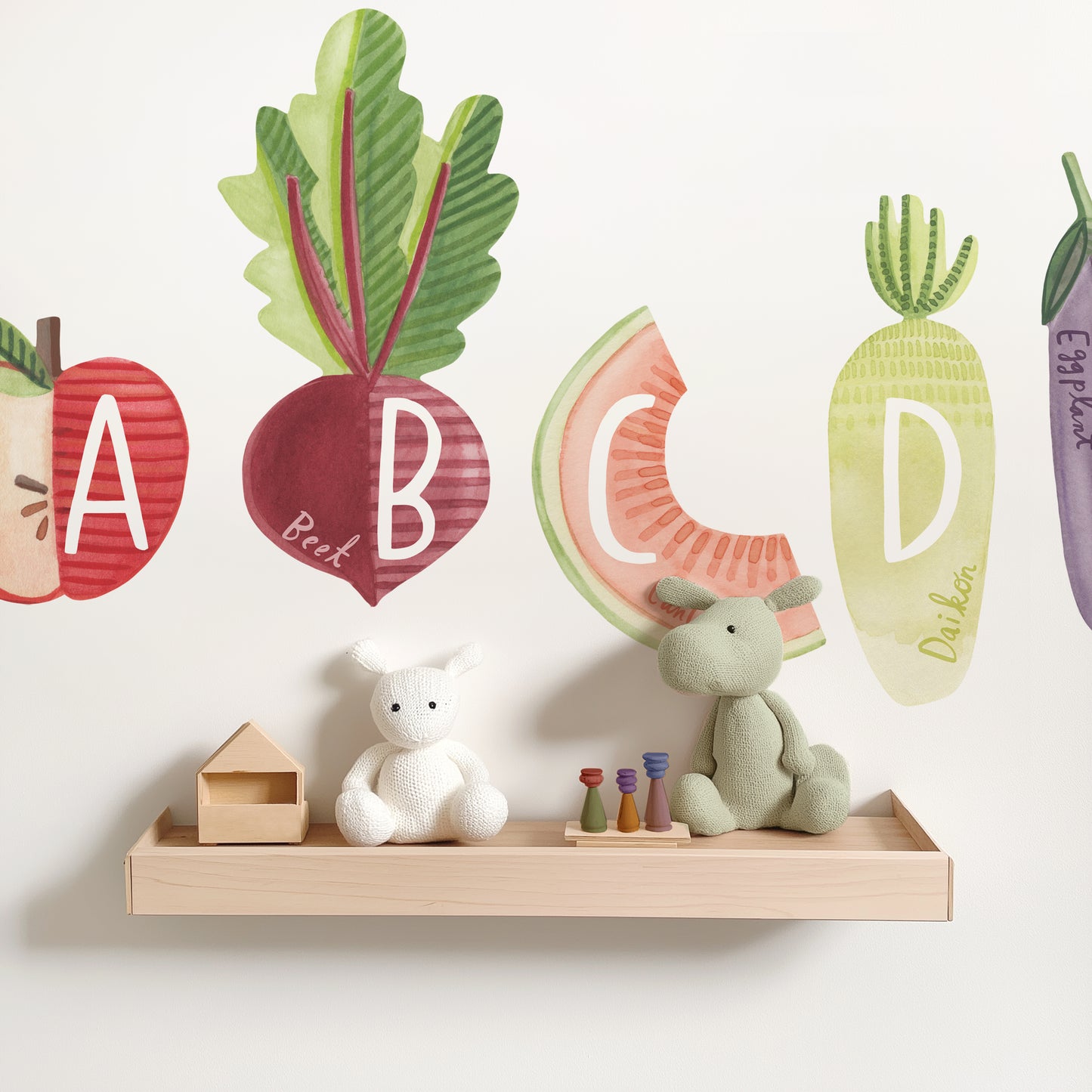 Farm Fresh Alphabet • Large • Peel-and-Stick Wall Decals