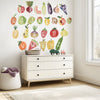 Farm Fresh Alphabet • Large • Peel-and-Stick Wall Decals