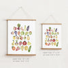 Farm Fresh Alphabet • Paper Print