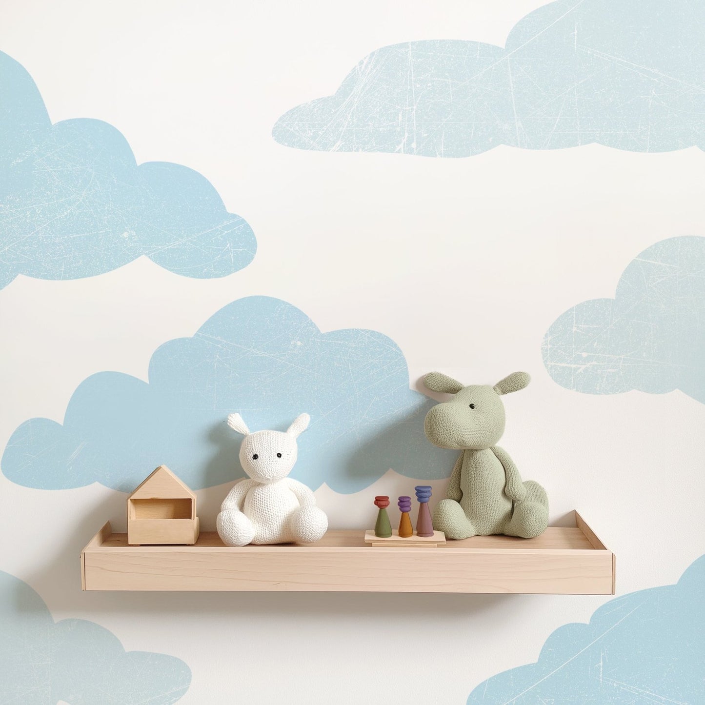 First Flight Clouds • Peel - and - Stick Wall Decals 2