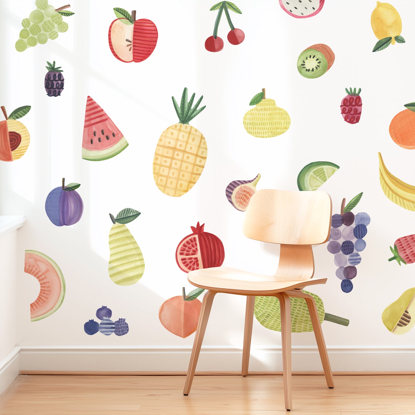 Fruit Kit • Medium • Peel-and-Stick Wall Decals