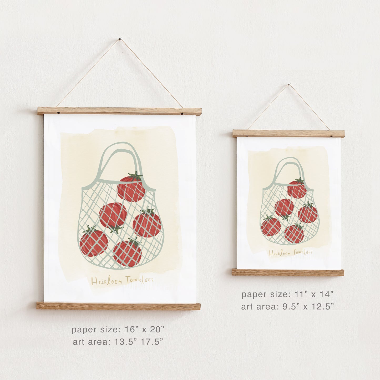 Heirloom Tomatoes • Paper Print