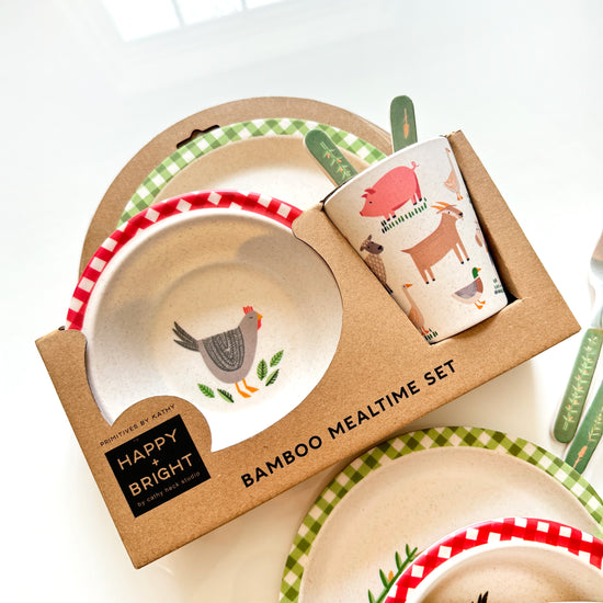 Modern Farm Mealtime Dish Set