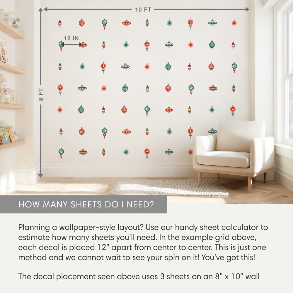 
                  
                    Ornaments Peel - and - Stick Wall Decals 5
                  
                